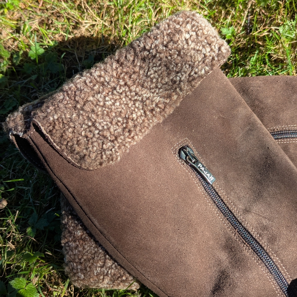 🍂 Vintage Waterproof Suede Tall Boots 🍁